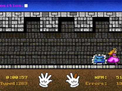 Mario Teaches Typing 2 Microsoft Windows PC CD-PC Gamez USA