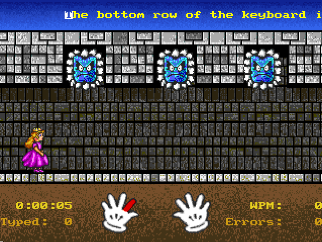 Mario Teaches Typing 2 Microsoft Windows PC CD-PC Gamez USA