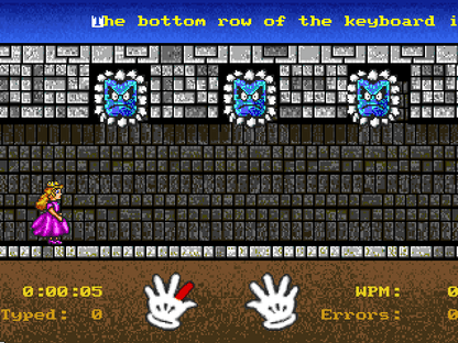 Mario Teaches Typing 2 Microsoft Windows PC CD-PC Gamez USA