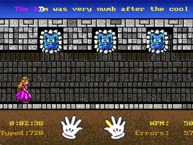 Mario Teaches Typing 2 Microsoft Windows PC CD-PC Gamez USA