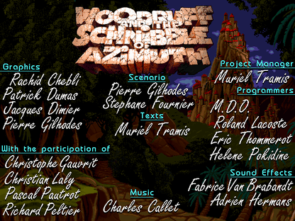 The Bizarre Adventures of Woodruff and the Schnibble Microsoft Windows PC CD-PC Gamez USA