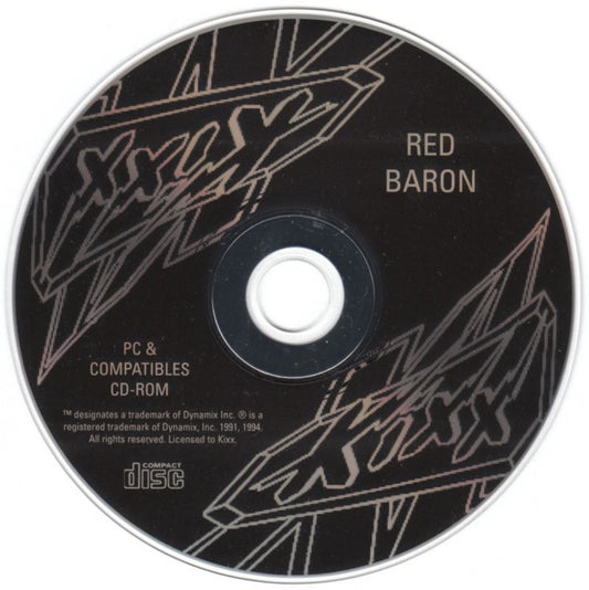 Red Baron Microsoft Windows PC CD-PC Gamez USA