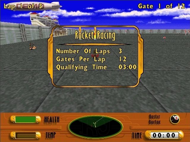 Rocket Jockey Microsoft Windows PC CD-PC Gamez USA