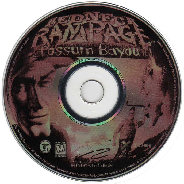 Redneck Rampage - Possum Bayou Microsoft Windows PC CD-PC Gamez USA