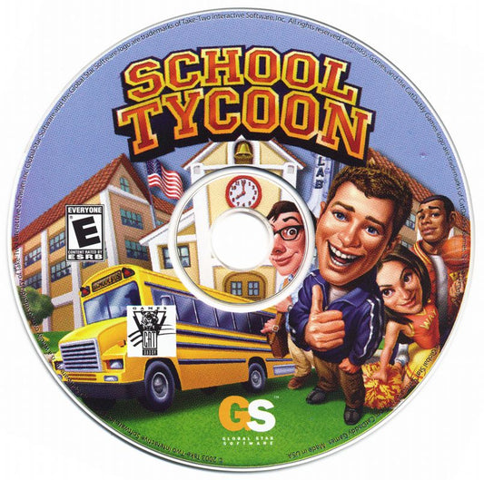 School Tycoon Microsoft Windows PC CD-PC Gamez USA