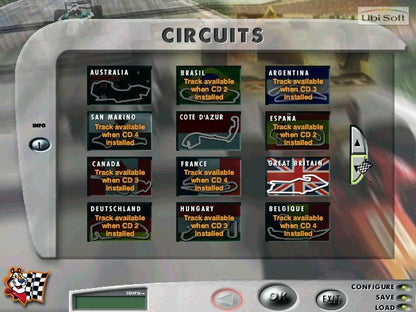 Kelloggs Frosties Grand Prix Disc 1-4 Microsoft Windows PC CD-PC Gamez USA