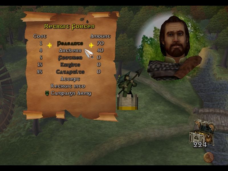 Robin Hood Defender of the Crown Disc 1-2 Microsoft Windows PC CD-PC Gamez USA