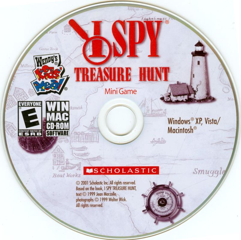 SPY Treasure Hunt Microsoft Windows PC CD-PC Gamez USA