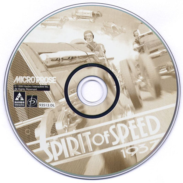 Spirit of Speed 1937 Microsoft Windows PC CD-PC Gamez USA