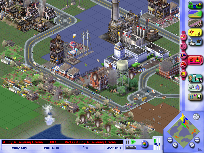SimCity 3000 Microsoft Windows PC CD-PC Gamez USA