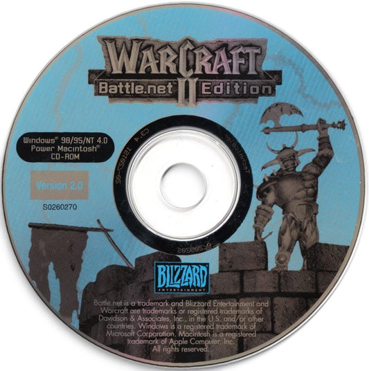WarCraft II Battle Net Edition BestSeller Series Microsoft Windows PC CD-PC Gamez USA
