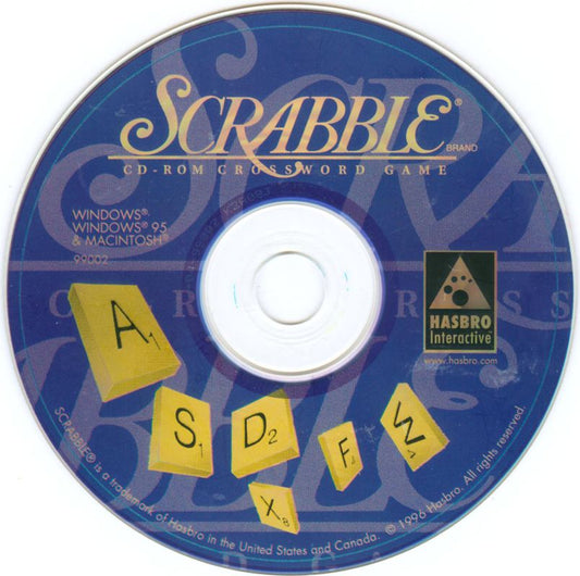 Scrabble CD-ROM Microsoft Windows PC CD-PC Gamez USA