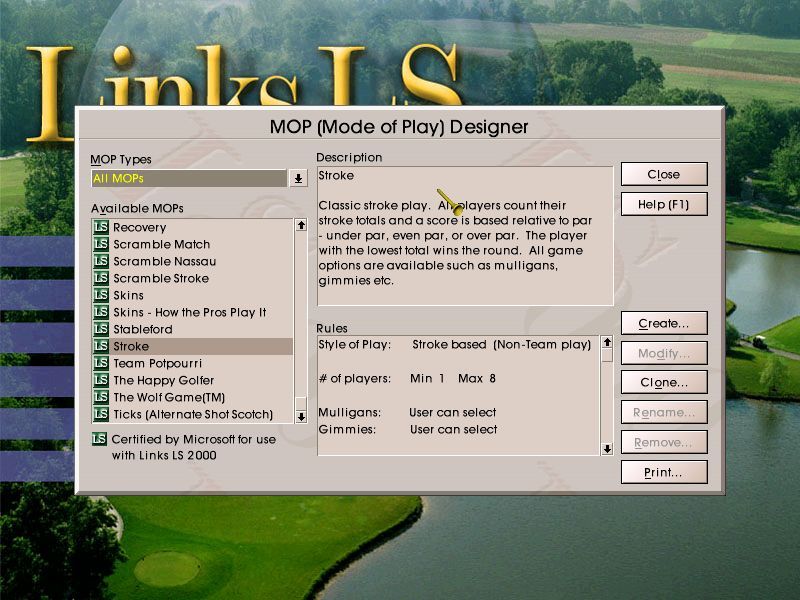 Links LS Classic Disc 1-2 Microsoft Windows PC CD-PC Gamez USA