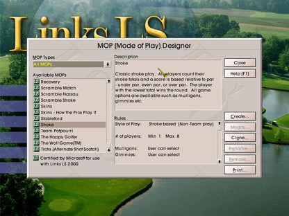 Links LS Classic Disc 1-2 Microsoft Windows PC CD-PC Gamez USA