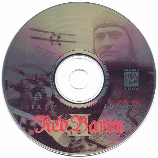 Red Baron II Microsoft Windows PC CD-PC Gamez USA