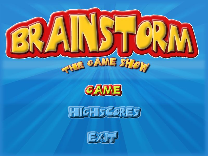 BrainStorm The Game Show Microsoft Windows PC CD-PC Gamez USA