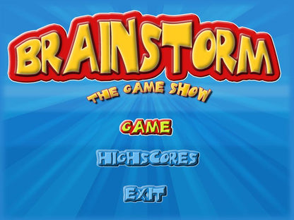 BrainStorm The Game Show Microsoft Windows PC CD-PC Gamez USA