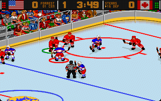 World Hockey '95 Microsoft WIndows PC CD-PC Gamez USA