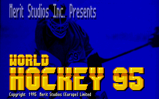 World Hockey '95 Microsoft WIndows PC CD-PC Gamez USA