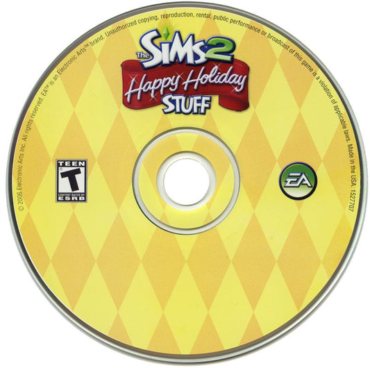 The Sims 2 Happy Holiday Stuff Microsoft Windows PC CD-PC Gamez USA