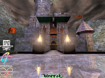Unreal 1998 Microsoft Windows PC CD Epic Games-PC Gamez USA