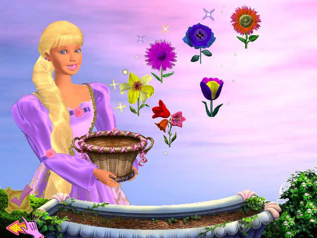 Barbie as Rapunzel A Creative Adventure Microsoft Windows PC CD-PC Gamez USA