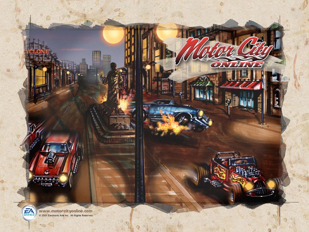 Motor City Online Microsoft Windows PC CD-PC Gamez USA