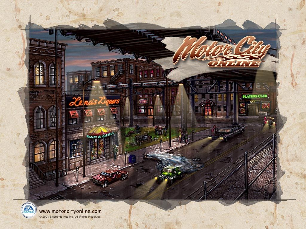 Motor City Online Microsoft Windows PC CD-PC Gamez USA