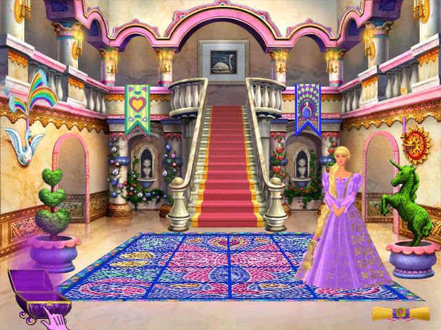 Barbie as Rapunzel A Creative Adventure Microsoft Windows PC CD-PC Gamez USA