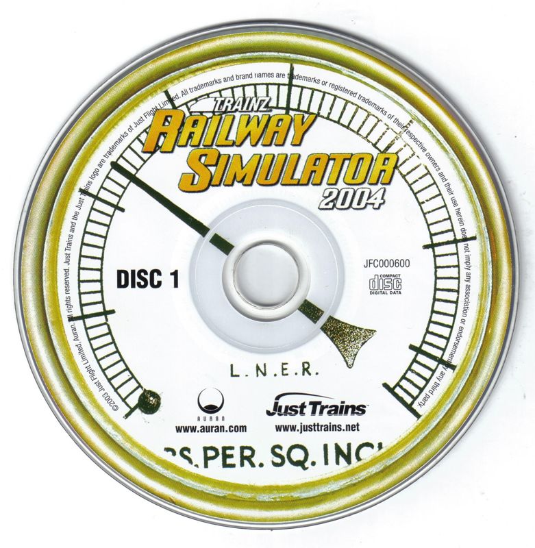 Trainz Railroad Simulator 2004 Disc 1-2 Microsoft Windows PC CD-PC Gamez USA