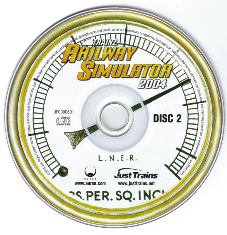 Trainz Railroad Simulator 2004 Disc 1-2 Microsoft Windows PC CD-PC Gamez USA