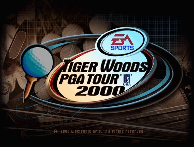 Tiger Woods PGA Tour 2000 Microsoft Windows PC CD-PC Gamez USA