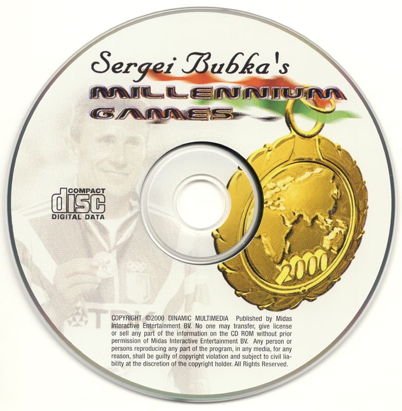 Sergei Bubka's Millennium Games Microsoft Windows PC CD-PC Gamez USA