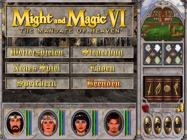 Might and Magic VI The Mandate of Heaven Disc 1-2 Microsoft Windows PC CD-PC Gamez USA