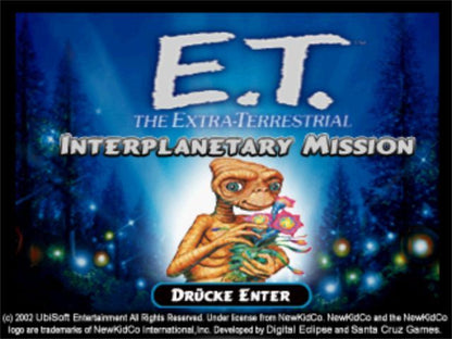 E.T. The Extra Terrestrial Interplanetary Mission Microsoft Windows PC CD-PC Gamez USA