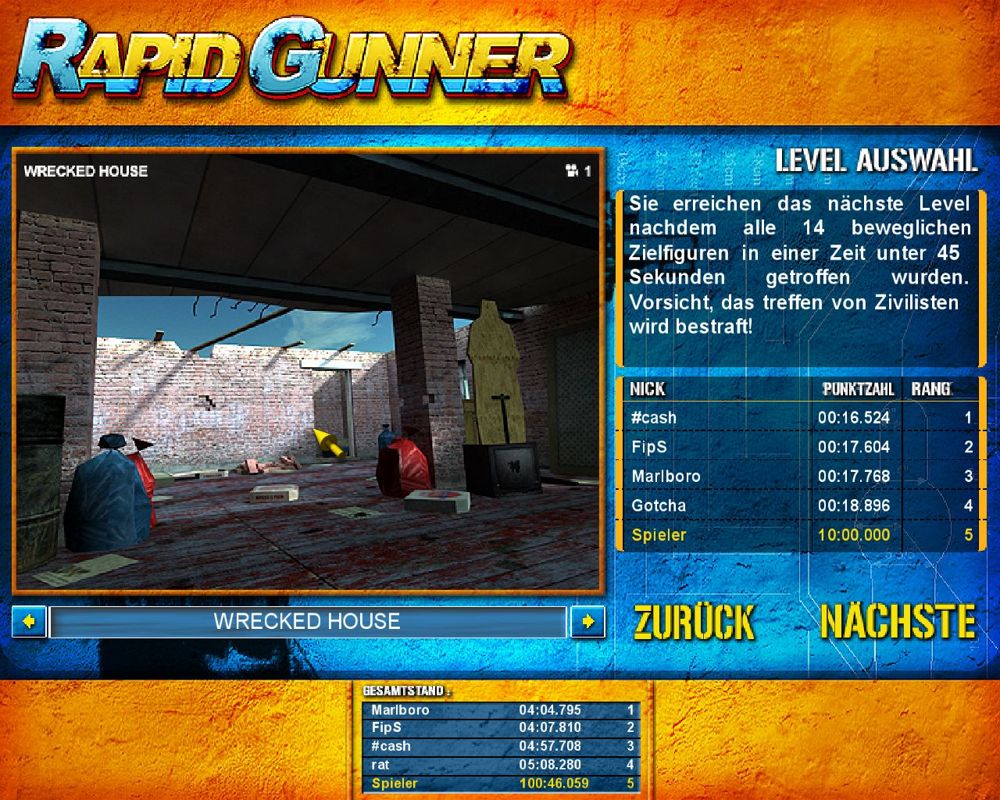 Rapid Gunner Tactical Shooter Microsoft Windows PC CD-PC Gamez USA