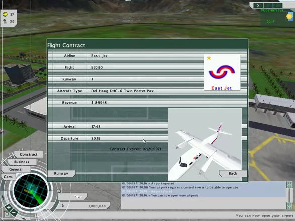 Airport Tycoon 3 Microsoft Windows PC CD-PC Gamez USA