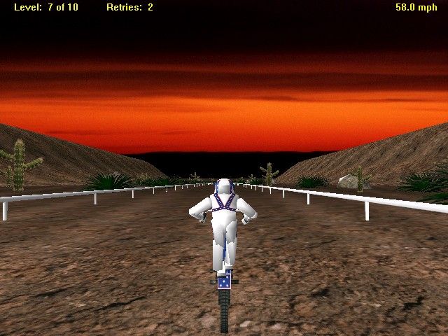Evel Knievel Interactive Stunt Game Microsoft Windows PC CD-PC Gamez USA
