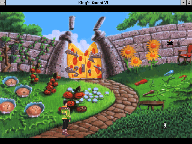 King's Quest VI - Heir Today, Gone Tomorrow Microsoft Windows PC CD-PC Gamez USA