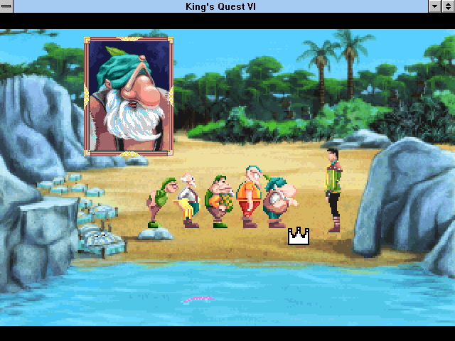 King's Quest VI - Heir Today, Gone Tomorrow Microsoft Windows PC CD-PC Gamez USA