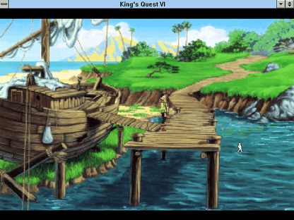 King's Quest VI - Heir Today, Gone Tomorrow Microsoft Windows PC CD-PC Gamez USA