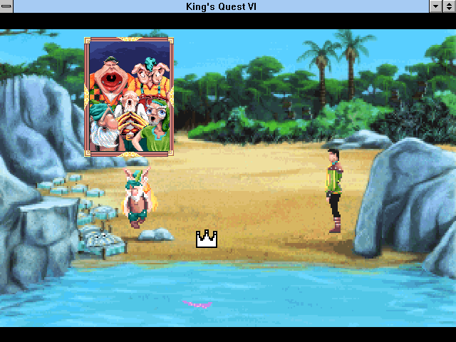 King's Quest VI - Heir Today, Gone Tomorrow Microsoft Windows PC CD-PC Gamez USA