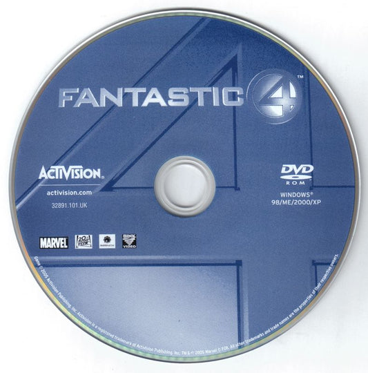 Fantastic 4 Microsoft Windows PC DVD-PC Gamez USA