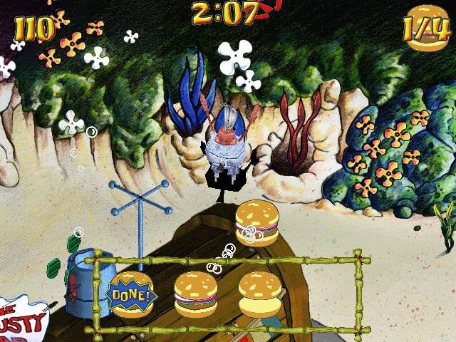 Spongebob Squarepants Operation Krabby Patty Microsoft Windows PC CD-PC Gamez USA