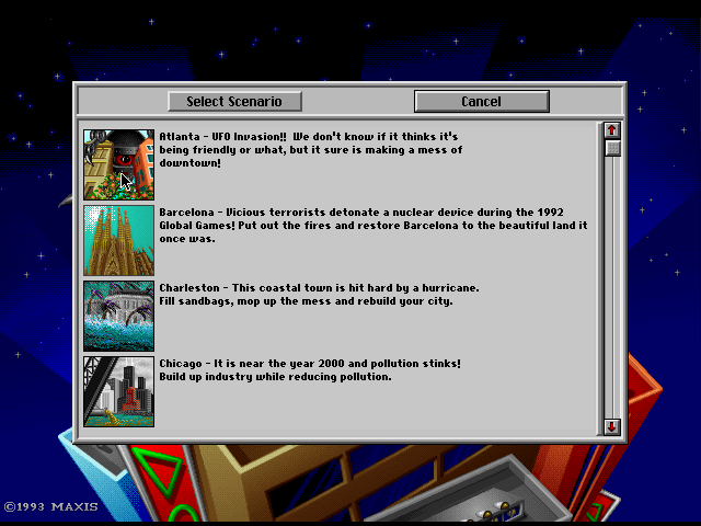 SimCity 2000 - Special Edition (1996) Microsoft Windows 3.X CD by PC Gamez USA