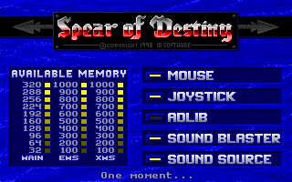 Spear of Destiny Microsoft Windows PC CD-PC Gamez USA