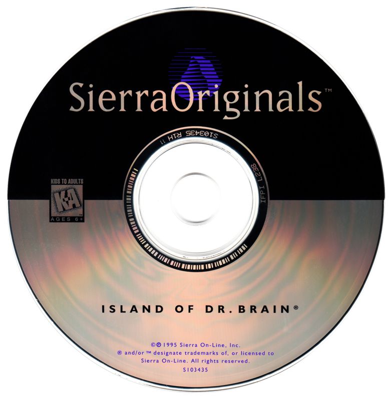 The Island of Dr. Brain Microsoft Windows PC CD-PC Gamez USA