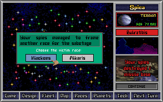 Master of Orion Microsoft Windows PC CD-PC Gamez USA