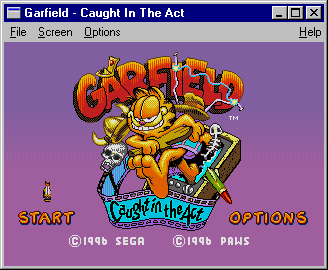 Garfield - Caught in the Act Microsoft Windows PC CD-PC Gamez USA