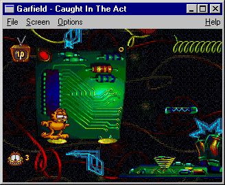 Garfield - Caught in the Act Microsoft Windows PC CD-PC Gamez USA
